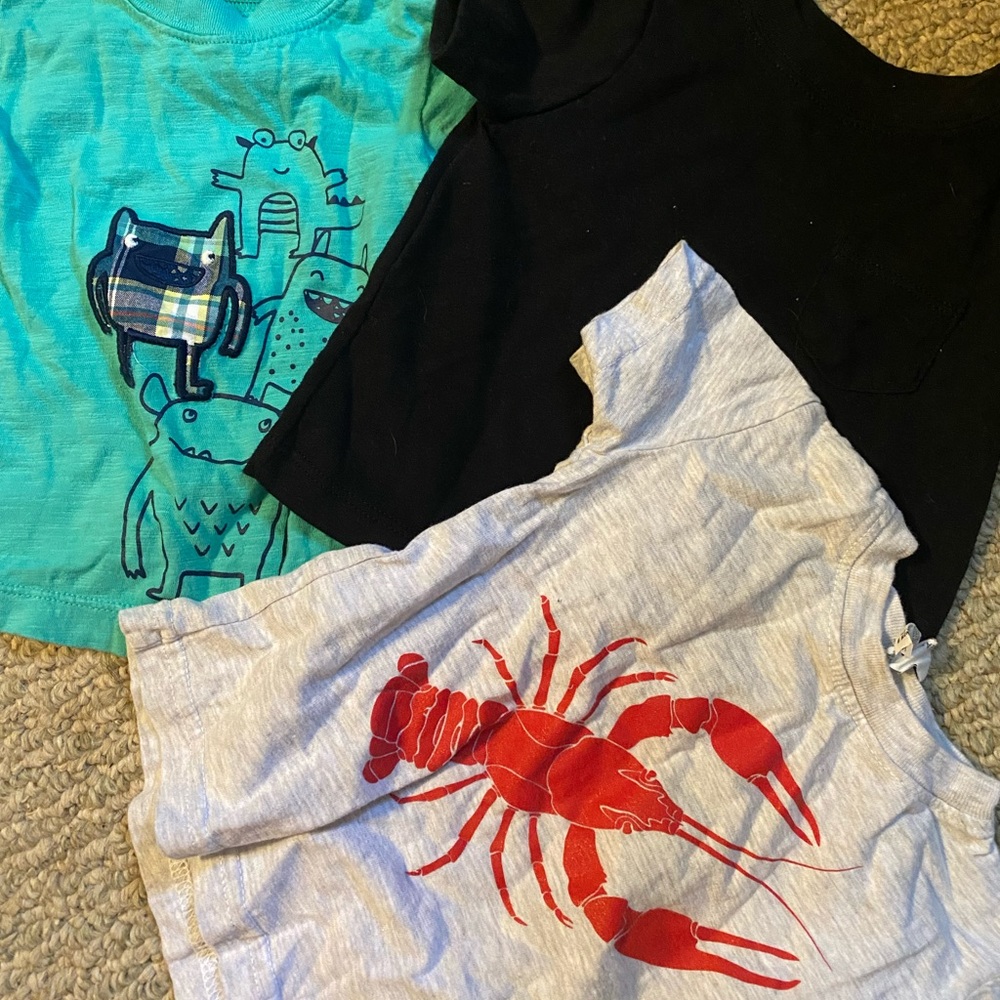Little boys tshirts.